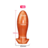 9 Inch Dragon Egg Silicone Butt Plug