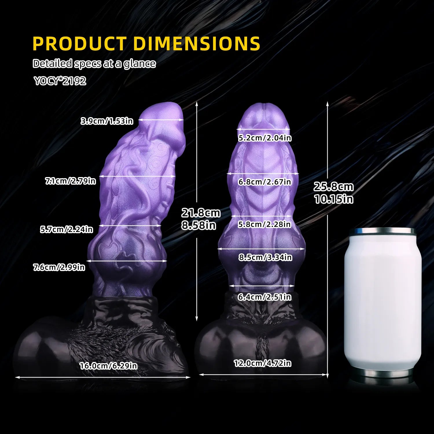 A premium multi-layered fantasy dragon novelty featuring a heavily textured bulbous knot for intense fullness