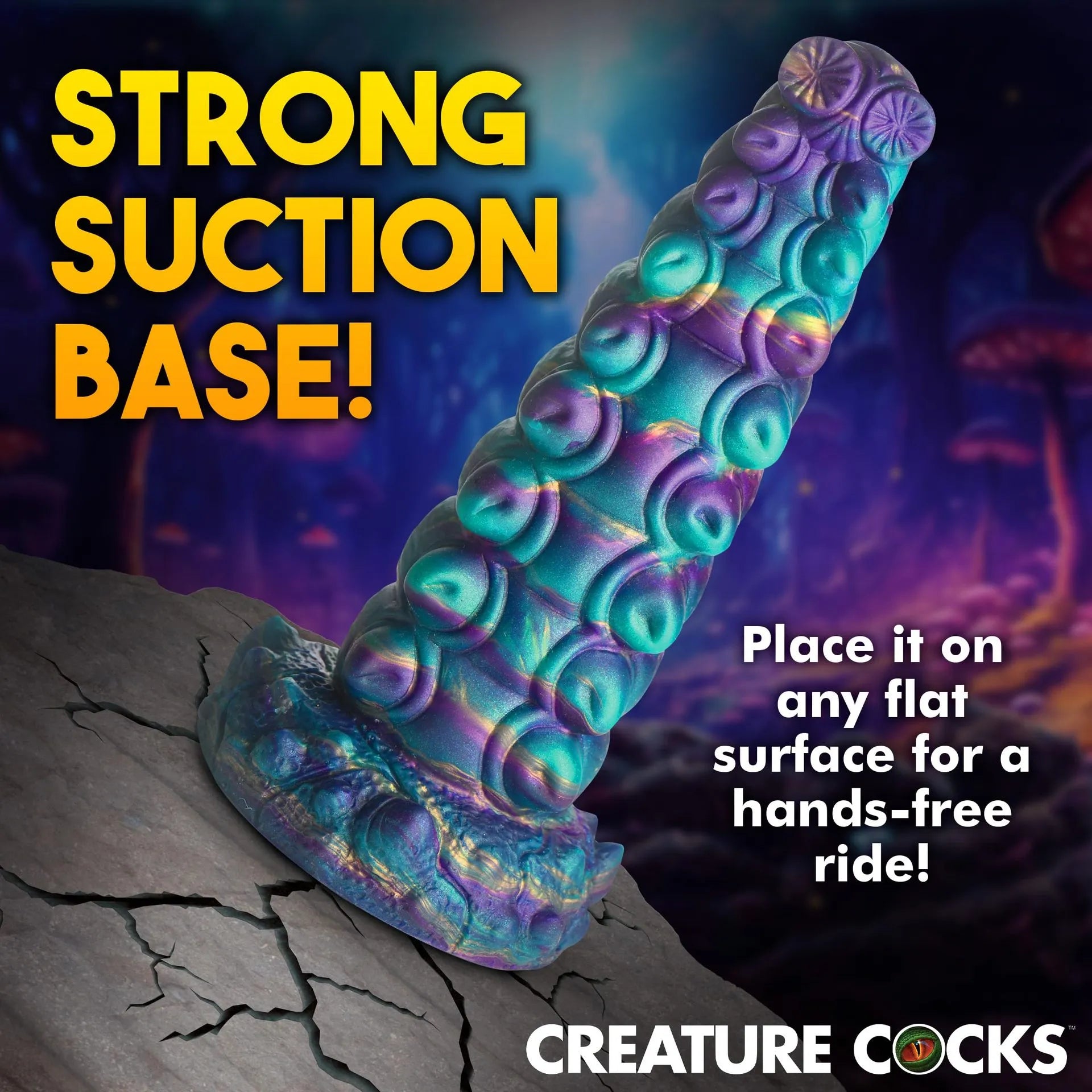 7 Inch Caterpillar Silicone Alien Dildo
