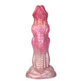 Fantasy mythical creature adult toy featuring distinct skeletal spinal ridges and a bulbous knot