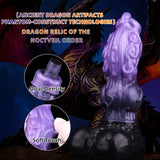 Fantasy mythical creature adult toy featuring an anatomical dragon head and a prominent bulbous knot