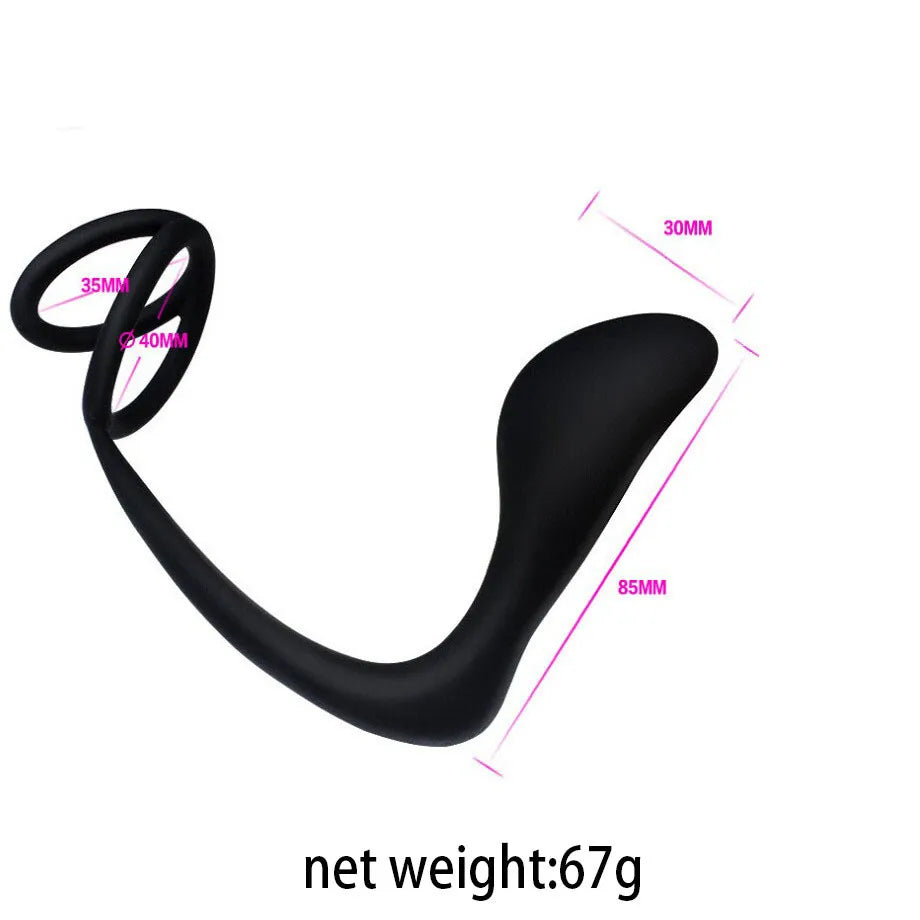 An abstract composition of two identical black sculptural objects on a white background